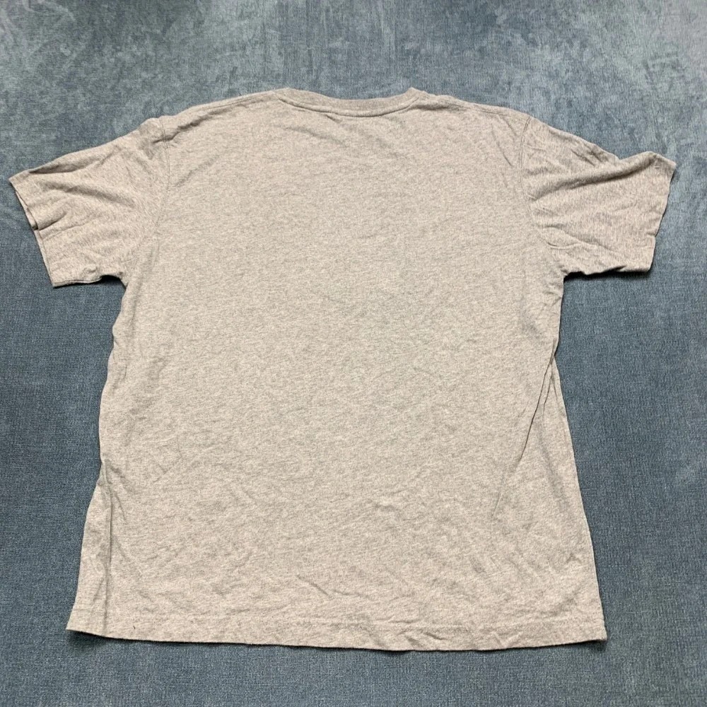VTG Roma Atletica T Shirt Mens Large Gray Cotton Italia Patchwork Graphic